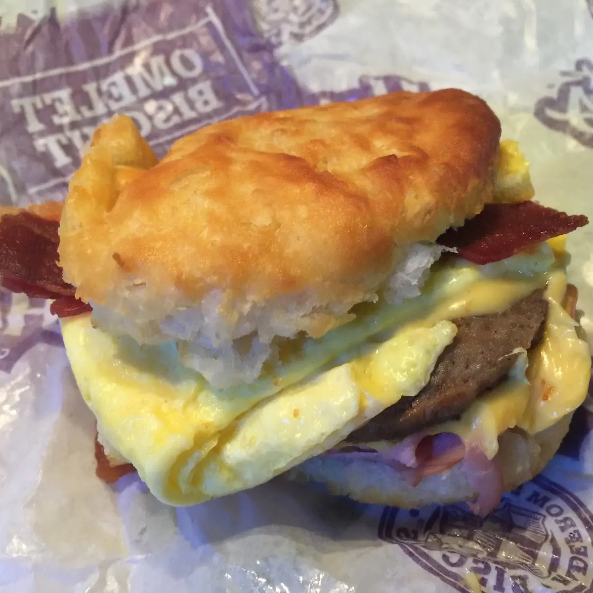Ham Bacon Sausage Egg Cheese