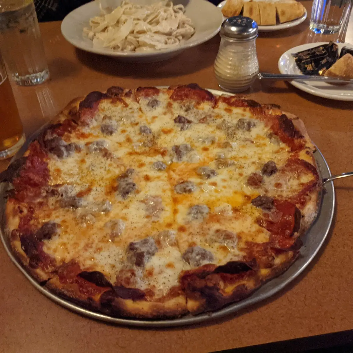 Pepperoni Sausage Pizza