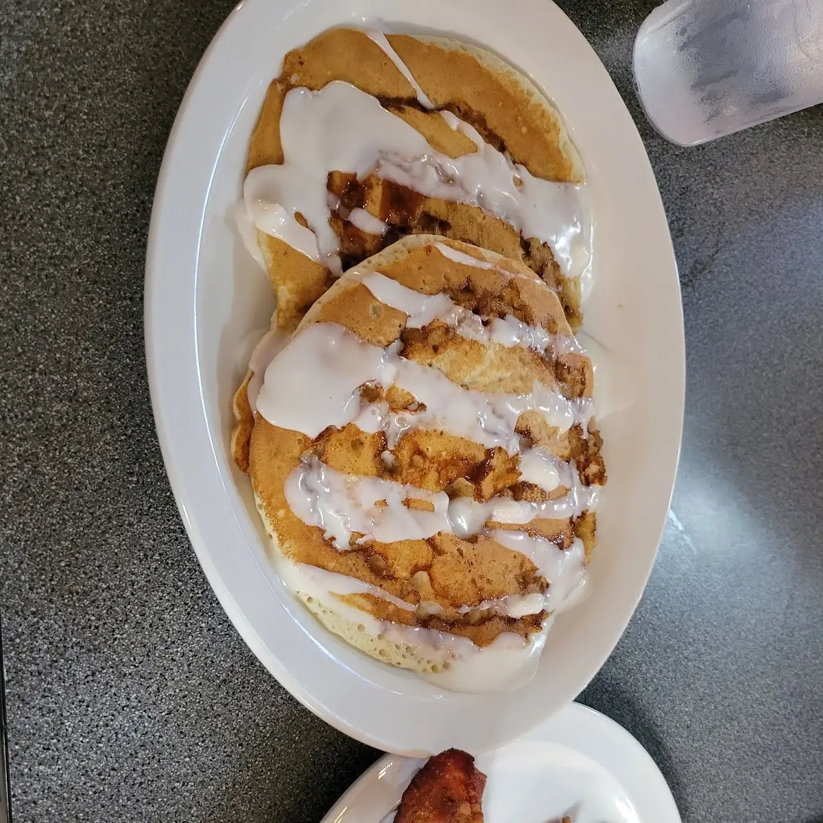 Cinnamon Roll Pancakes