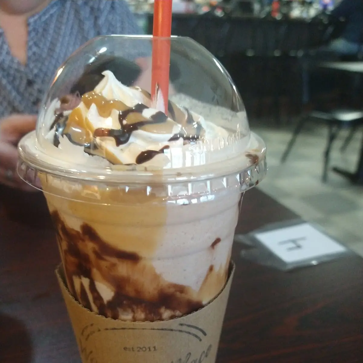 Peanut Butter Mocha Frappe