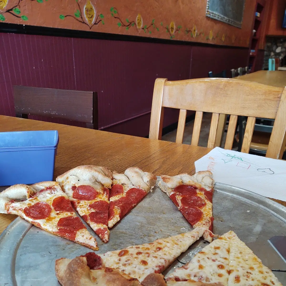 Cheese Pizza Pepperoni Pizza