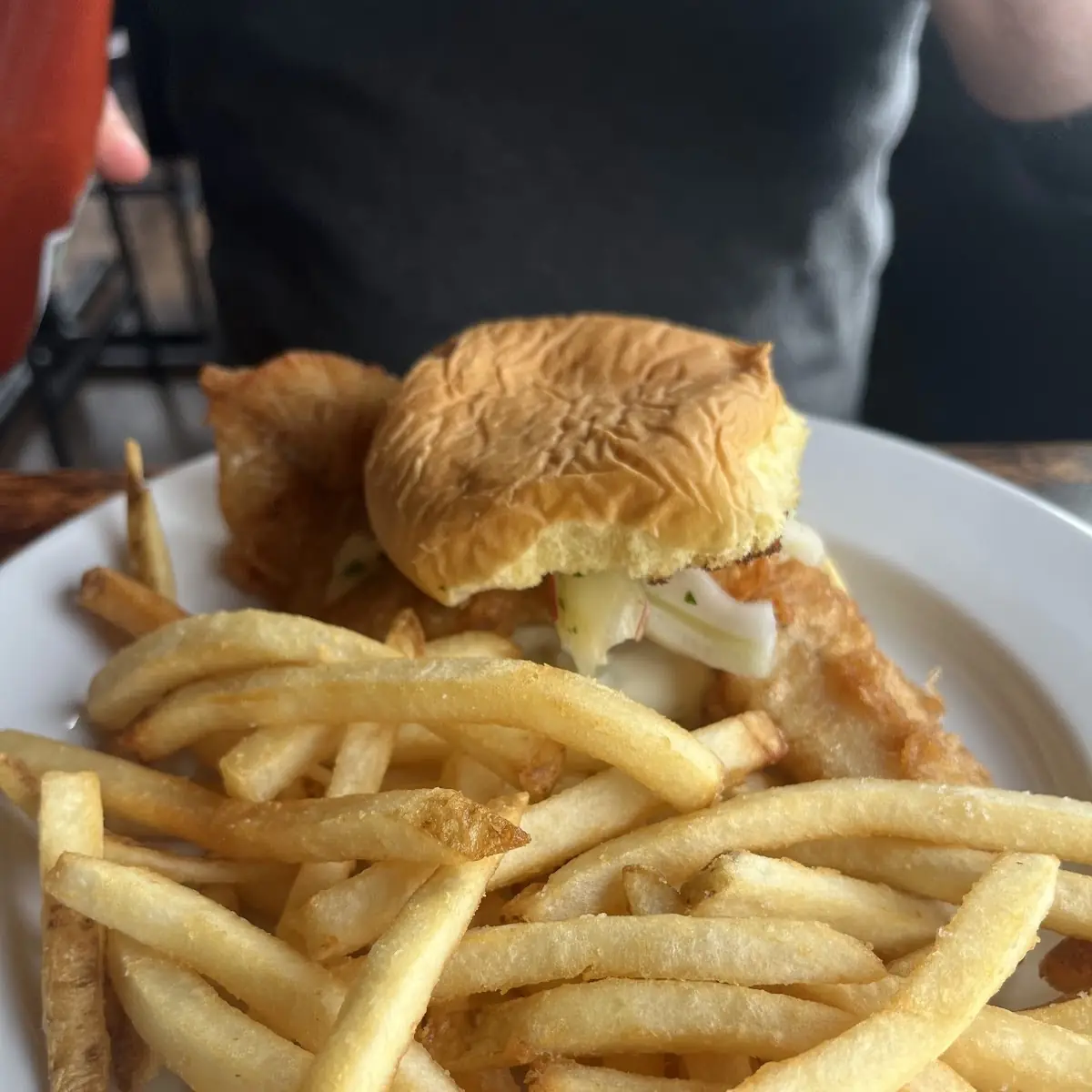 Cal's Haddock Sandwich