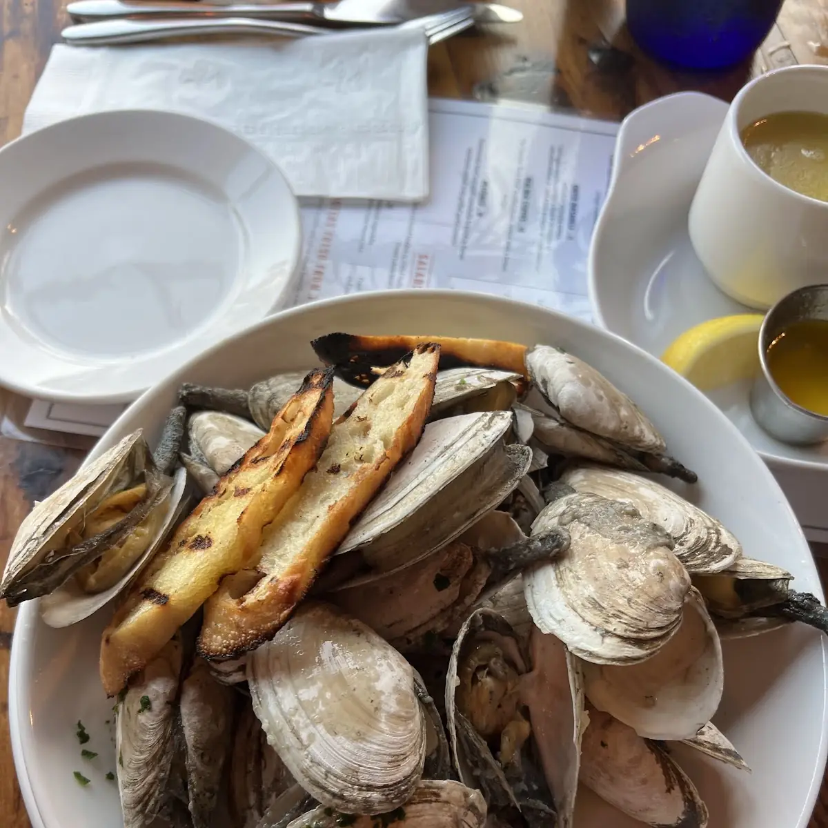 Steamed Clams