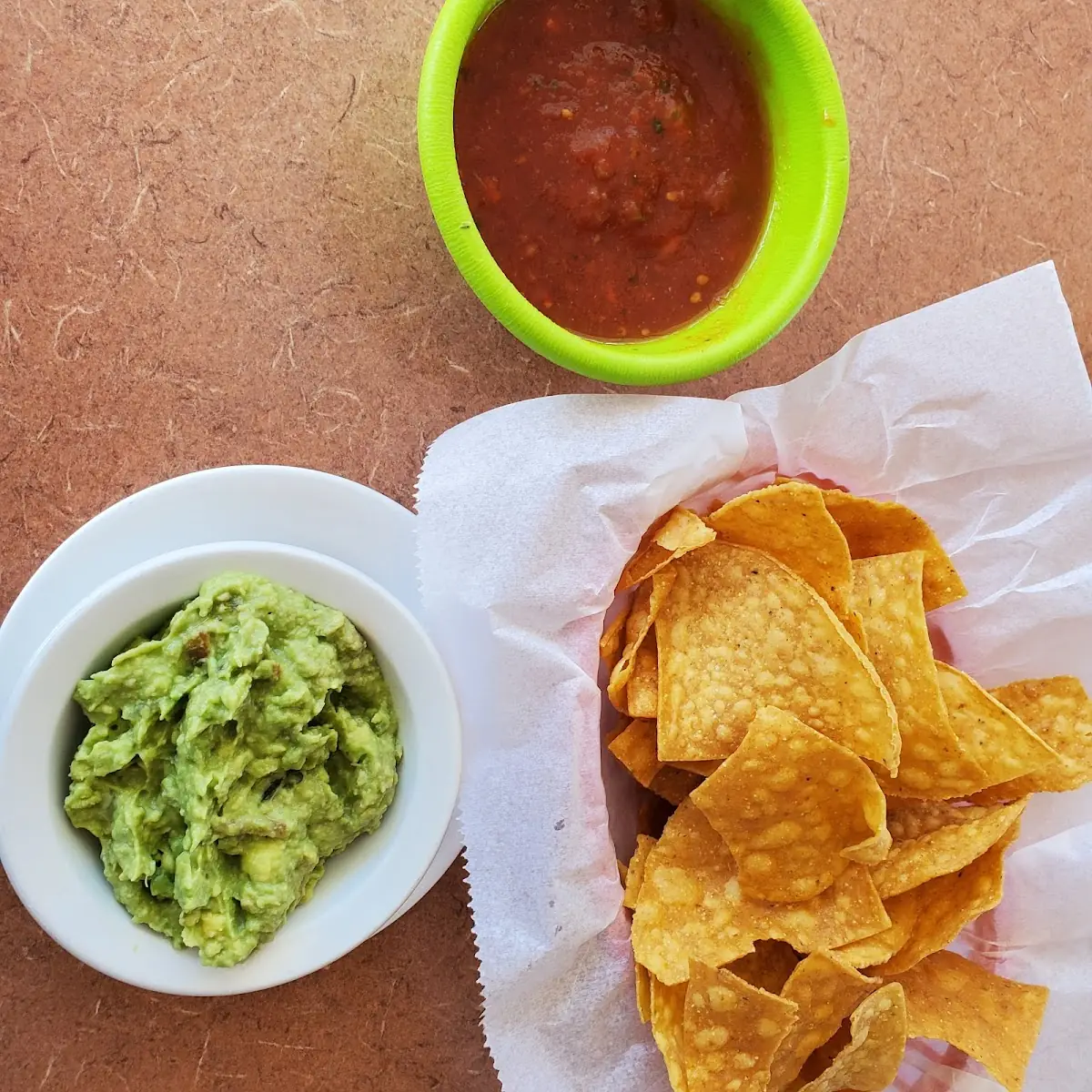 Chips Salsa and Guacamole