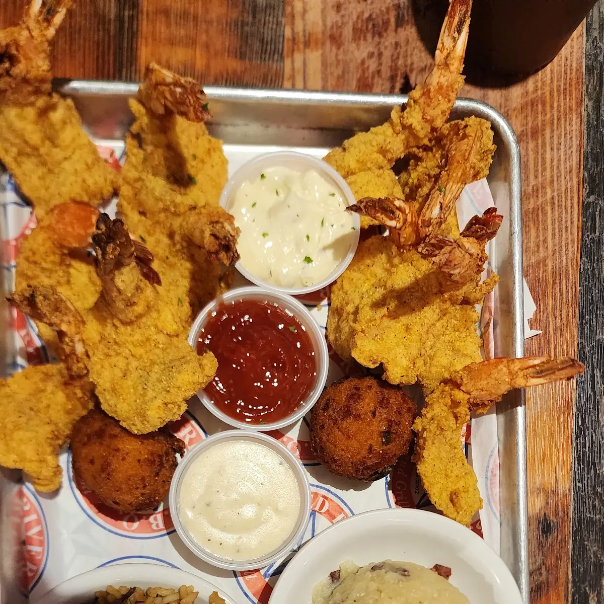 Red River Appetizer Sampler Plate
