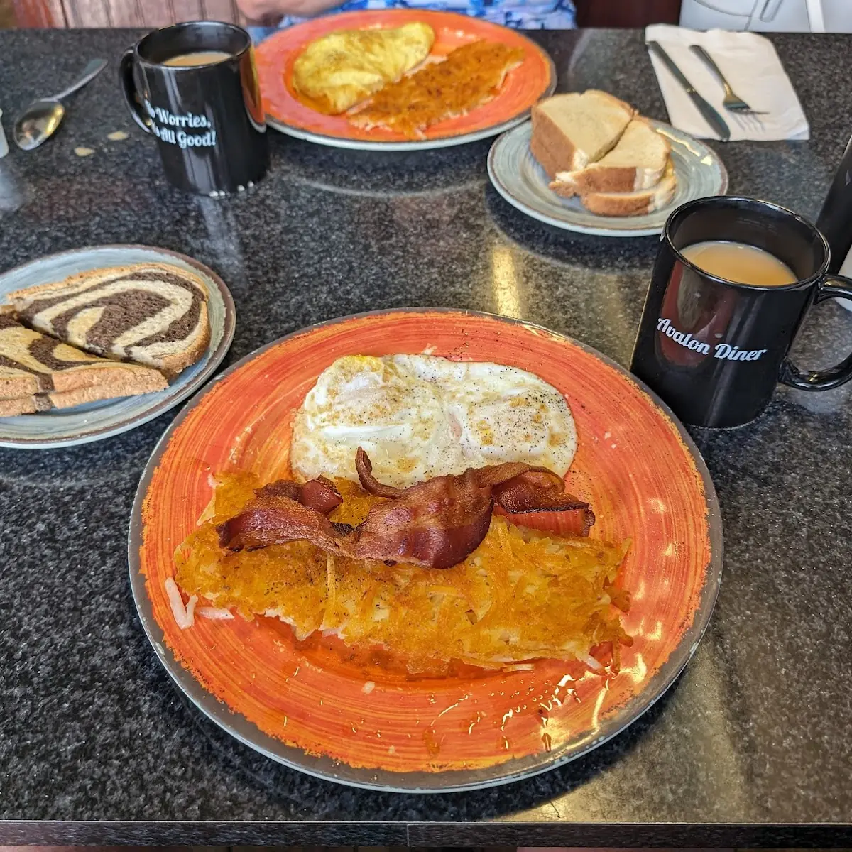 2 Eggs Bacon and Hash Browns