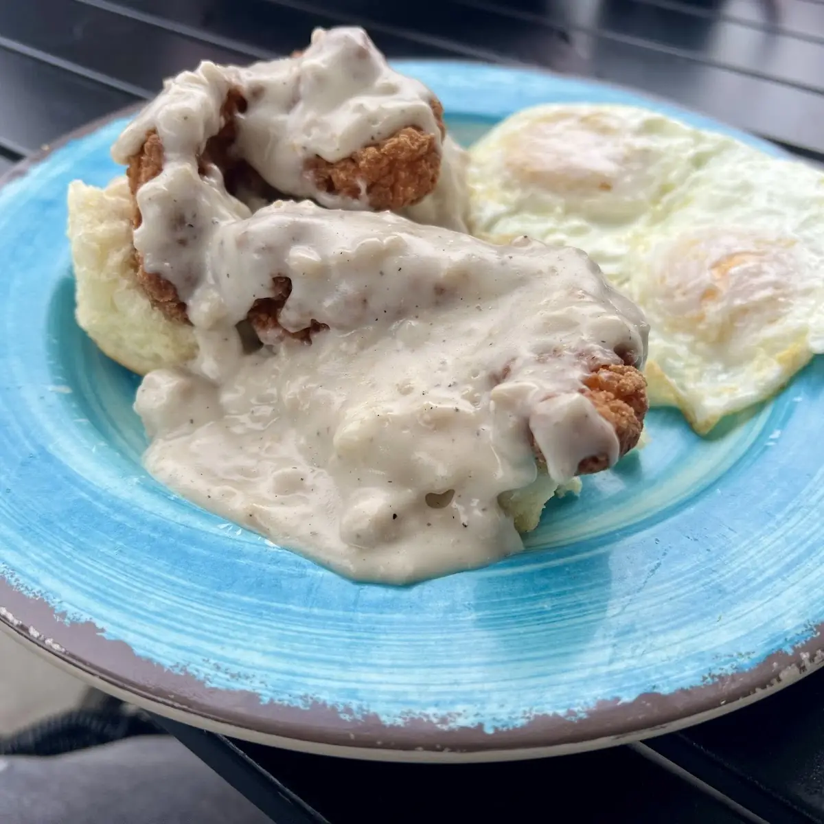 Chicken Biscuit and Gravy