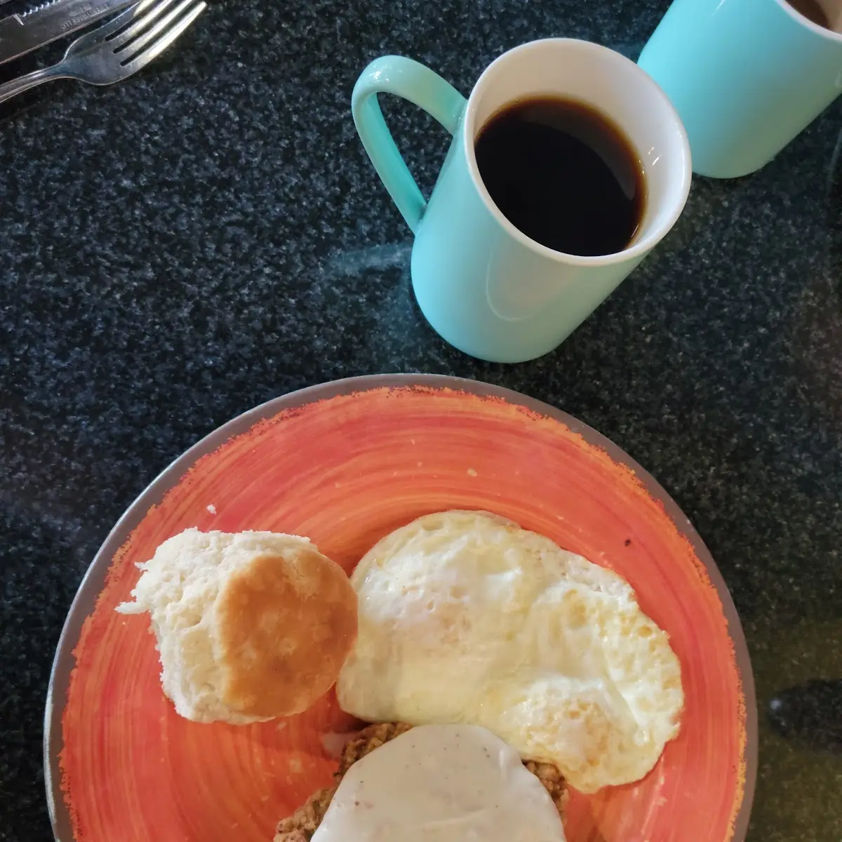 Chicken Fried Steak and Eggs