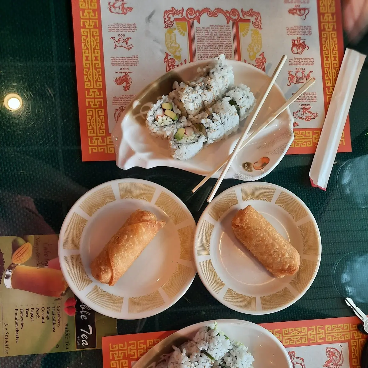 Egg Rolls and Cali Rolls