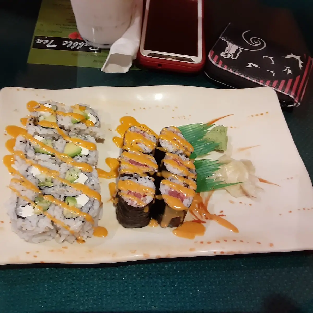 Spicey Tuna Roll & Oneonta Roll