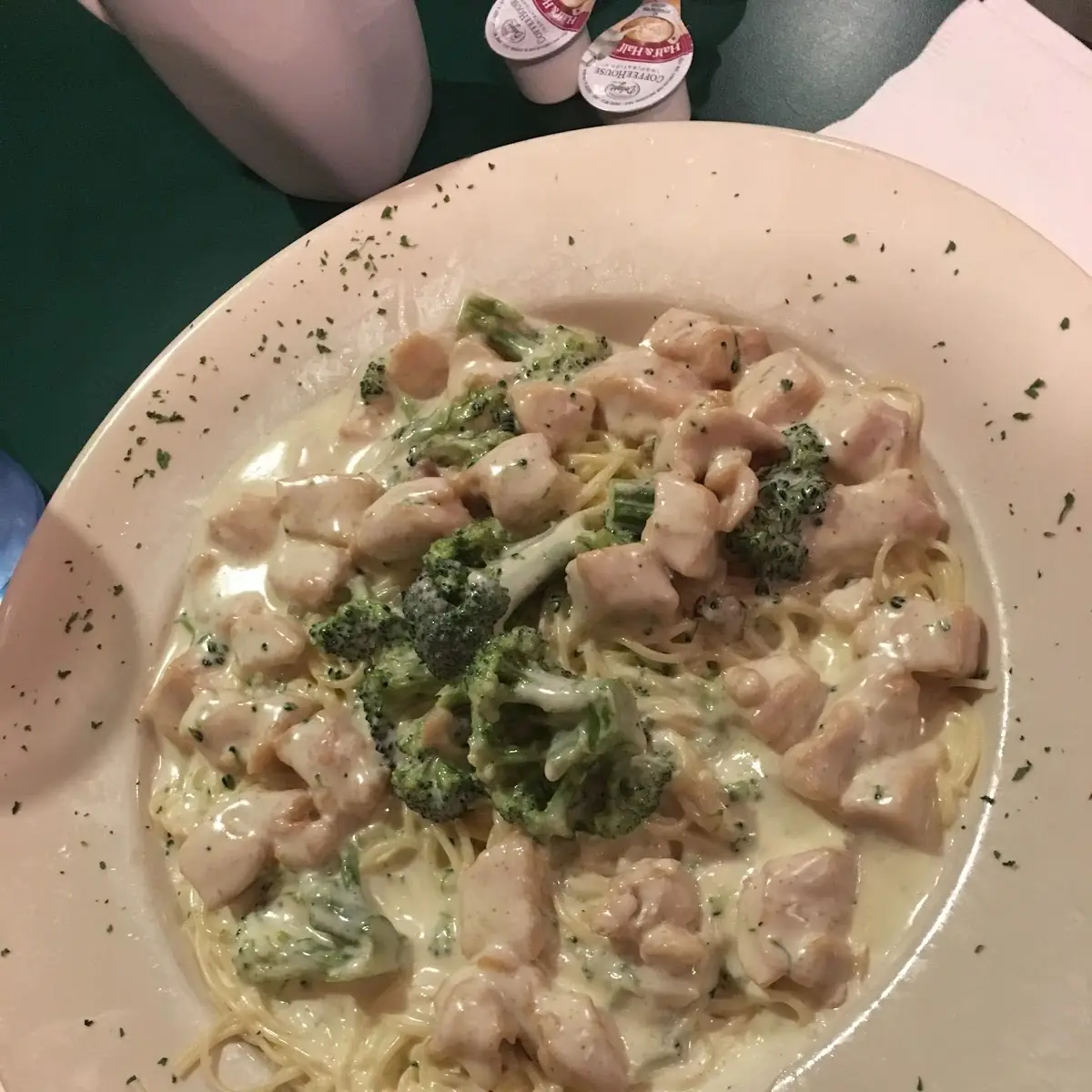 Chicken & Broccoli Alfredo Dinner