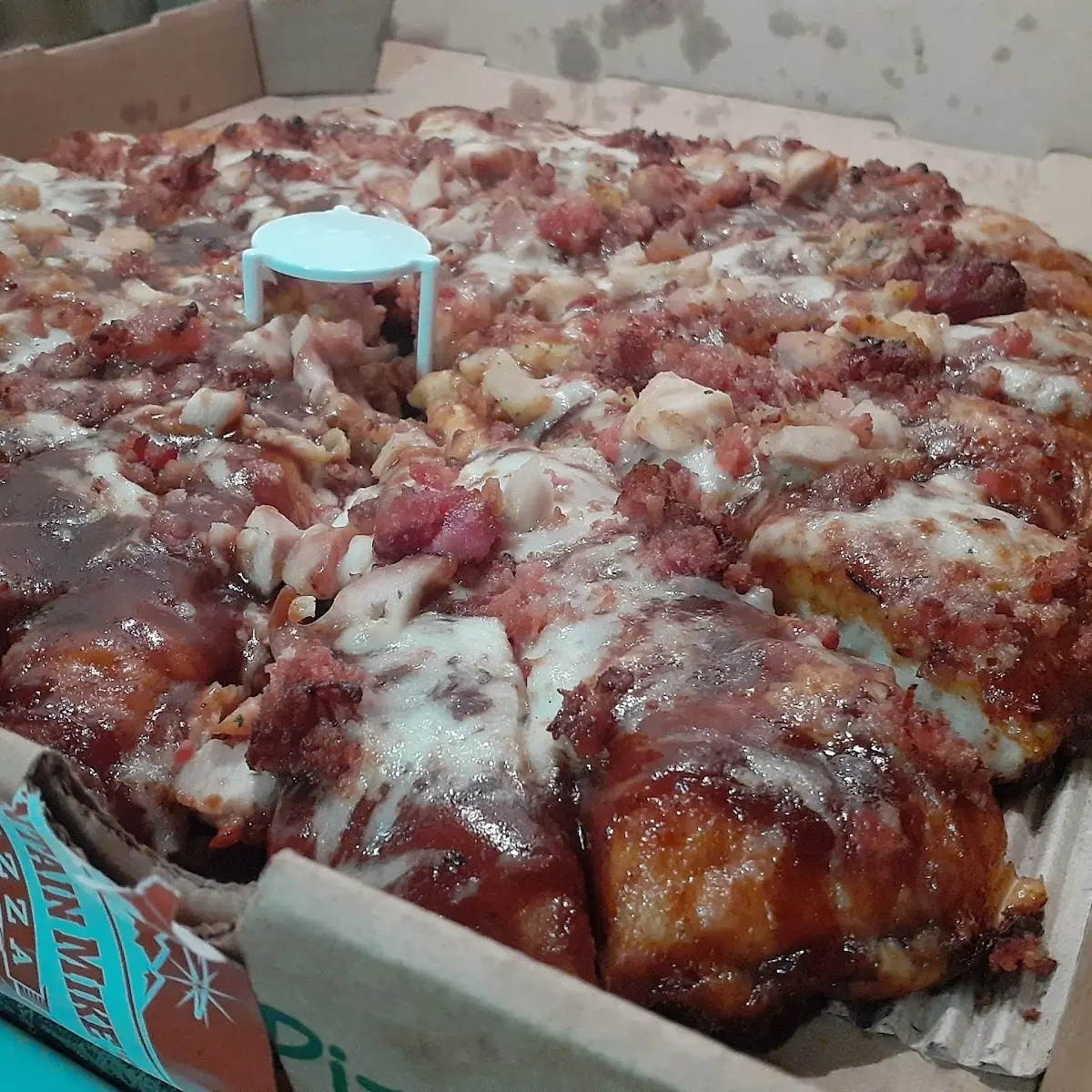 BBQ Chicken Pizza with Bacon