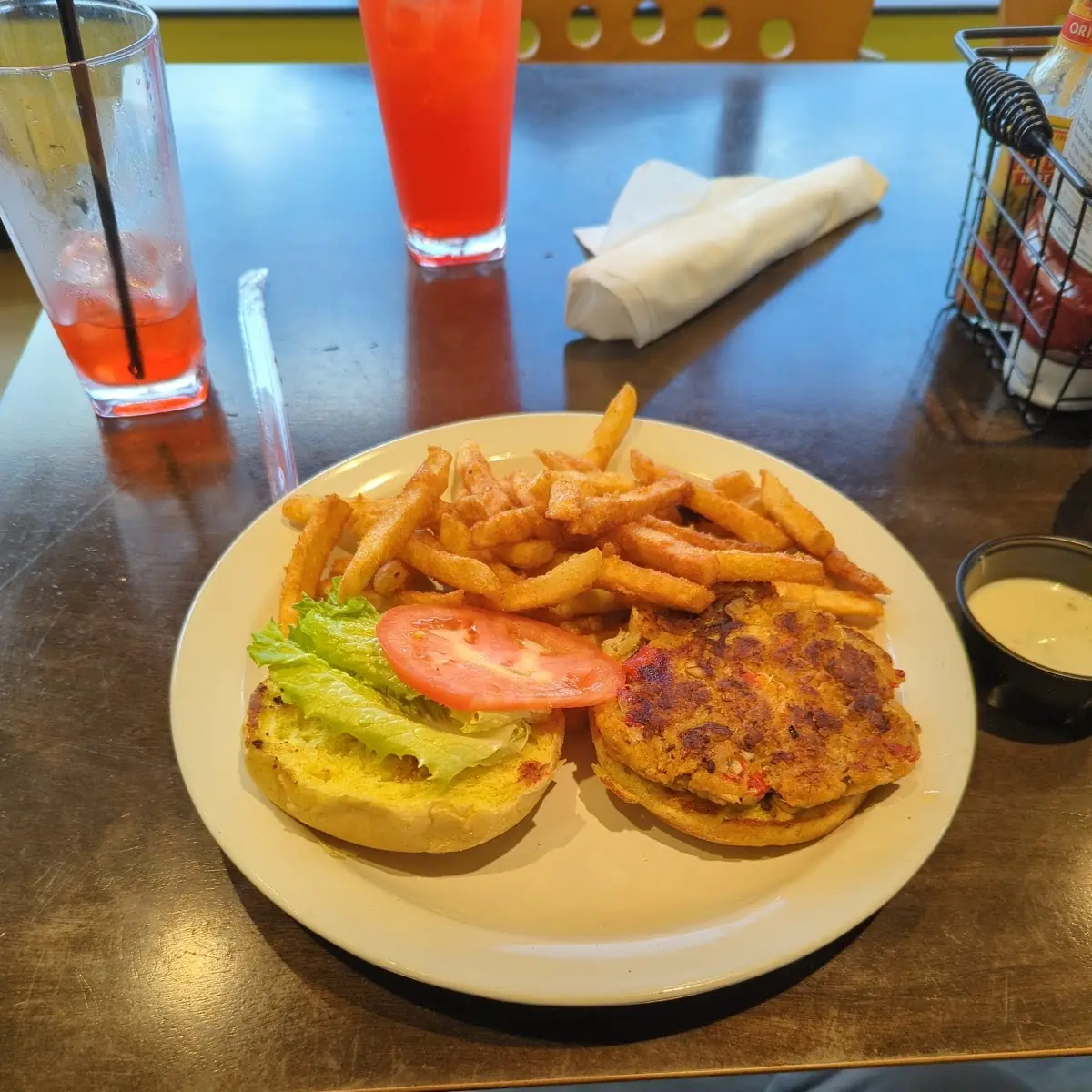 Crab Cake Sandwich