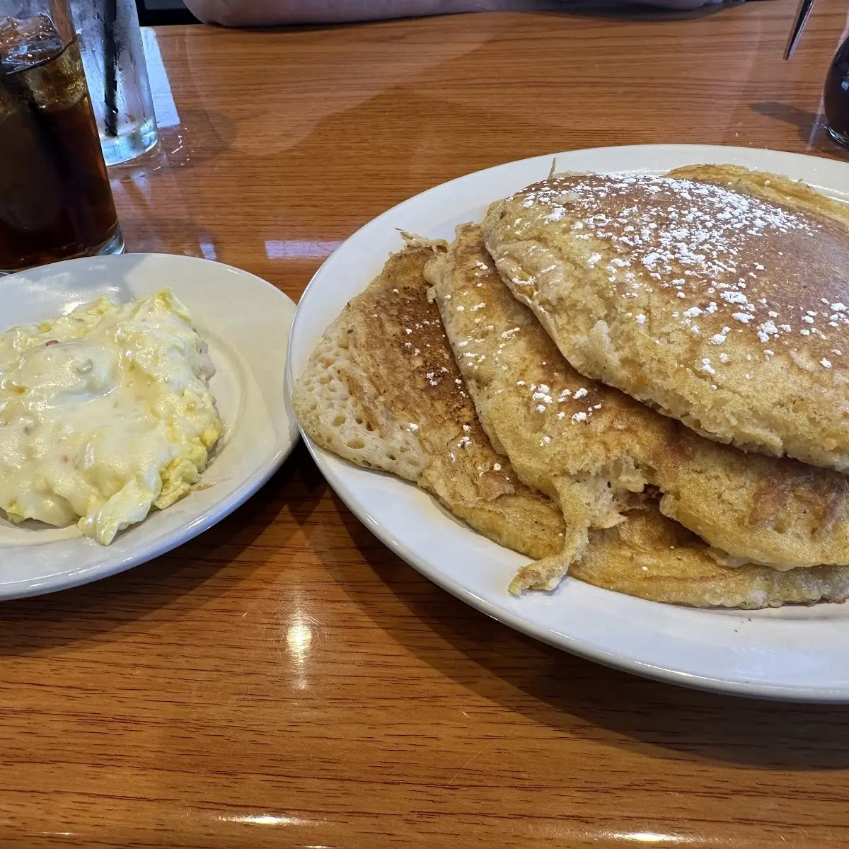 Sweet Potato Pancakes and Eggs