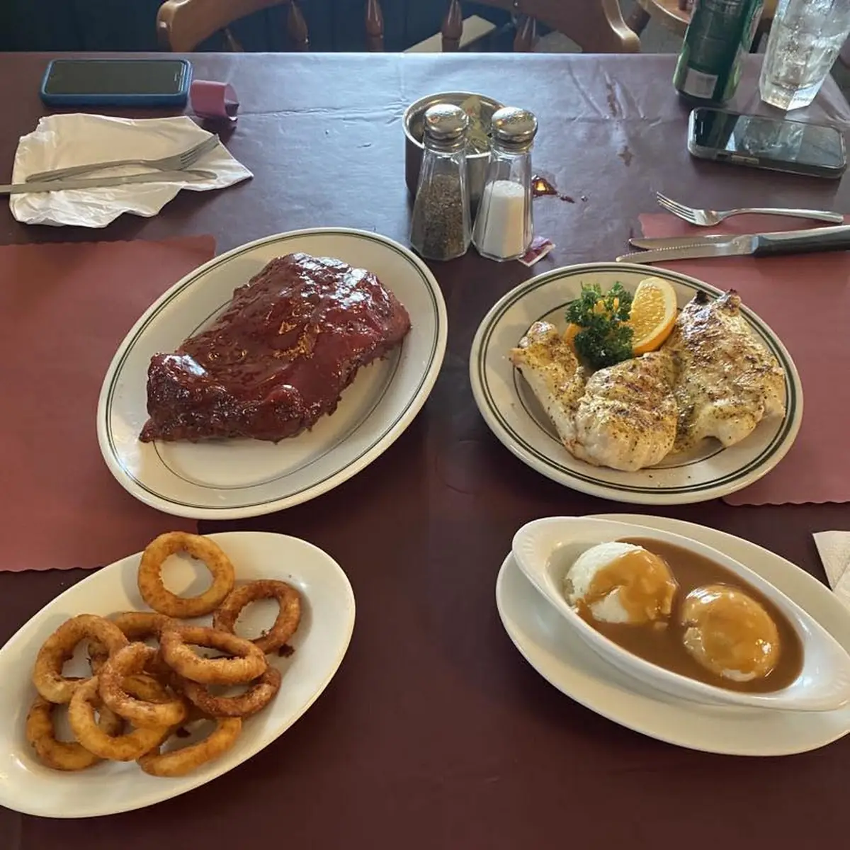 Baby Back Ribs & Lemon Pepper Chicken
