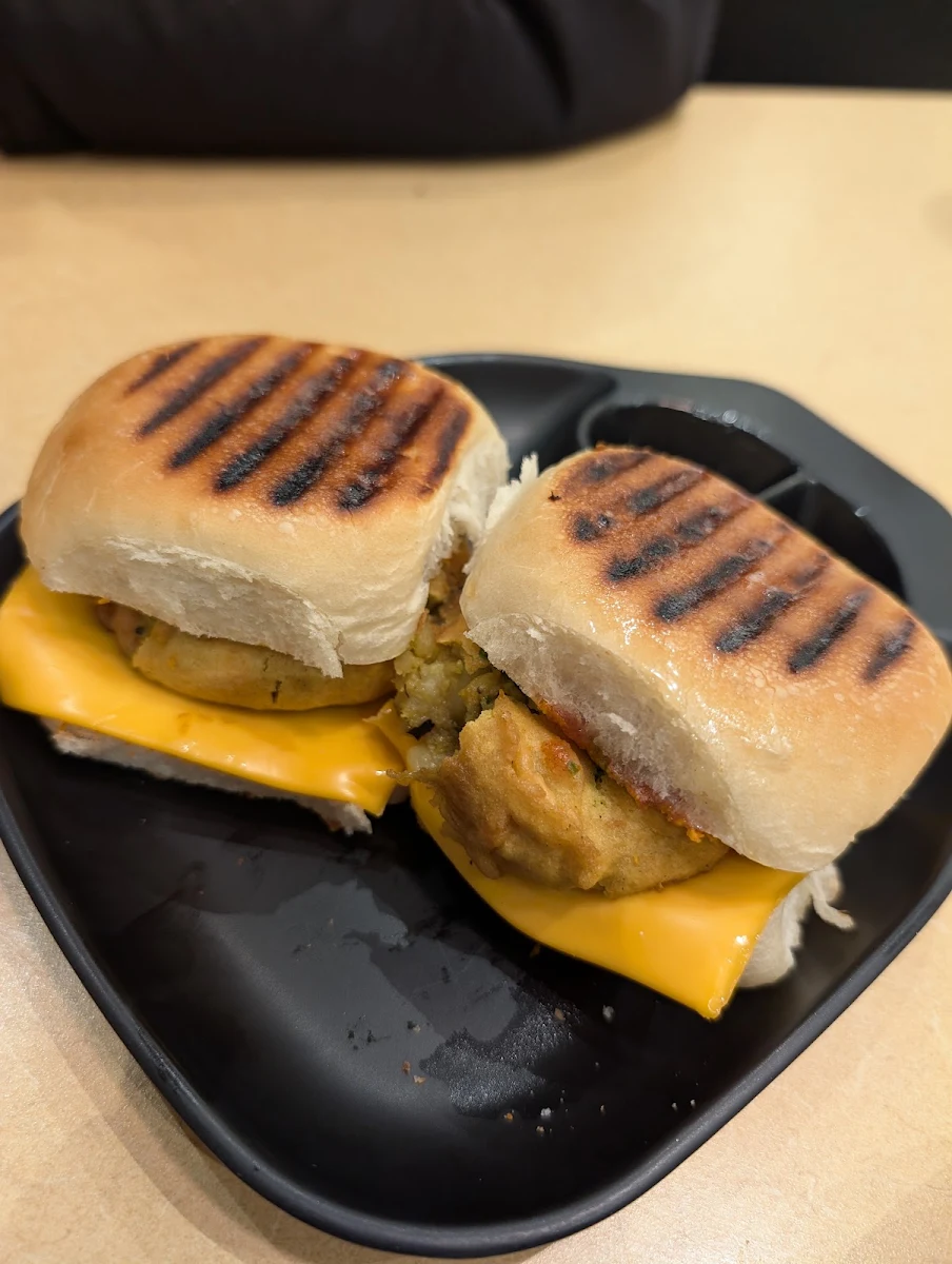 Grilled Cheese Vada Pav, Bombay Zone Street Food and Sweets Whitby (Pure Vegetarian)