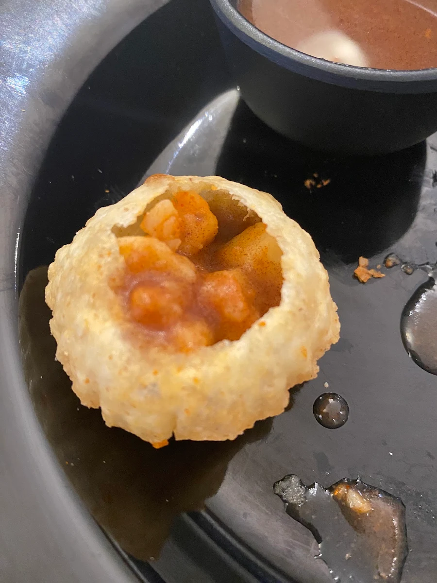 Pani Puri 7 pcs, Bombay Zone Street Food and Sweets Whitby (Pure Vegetarian)