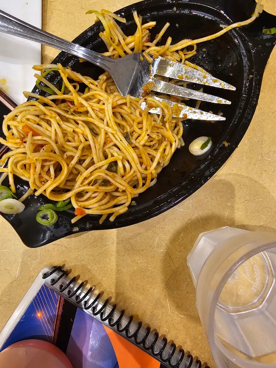 Schezwan Noodles, Bombay Zone Street Food and Sweets Whitby (Pure Vegetarian)
