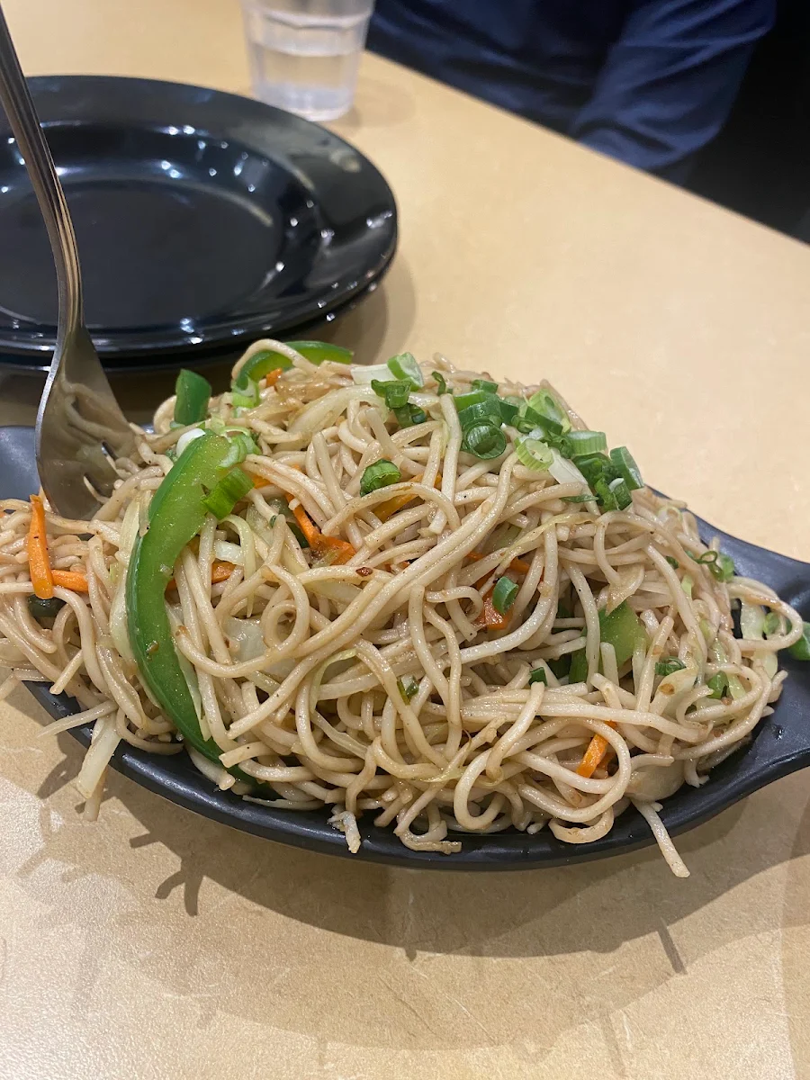 Veg Hakka Noodles, Bombay Zone Street Food and Sweets Whitby (Pure Vegetarian)