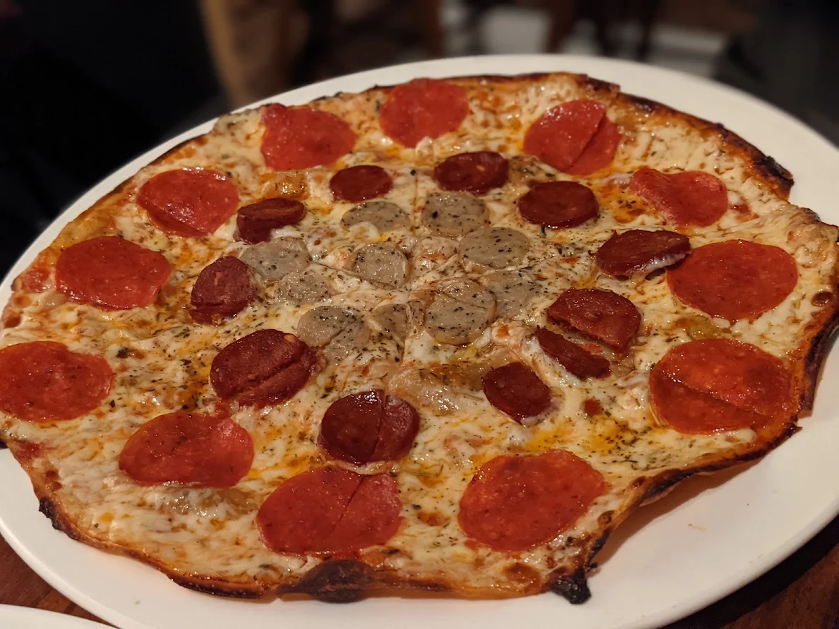 Pepperoni Mushroom with Cheese Pizza