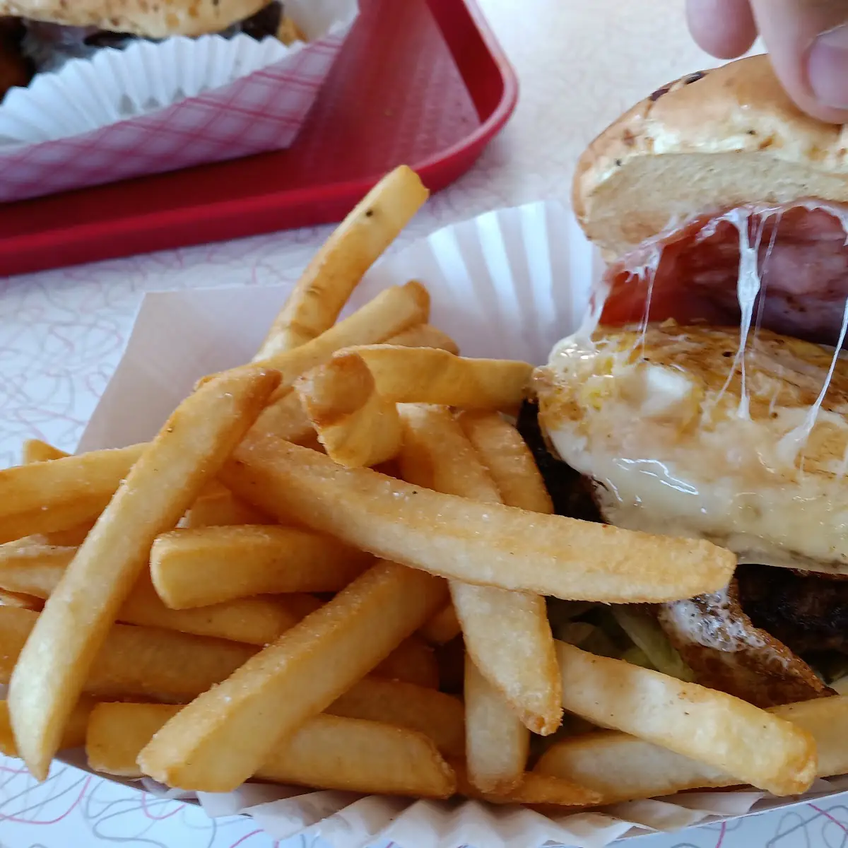 Swiss Mushroom Burger