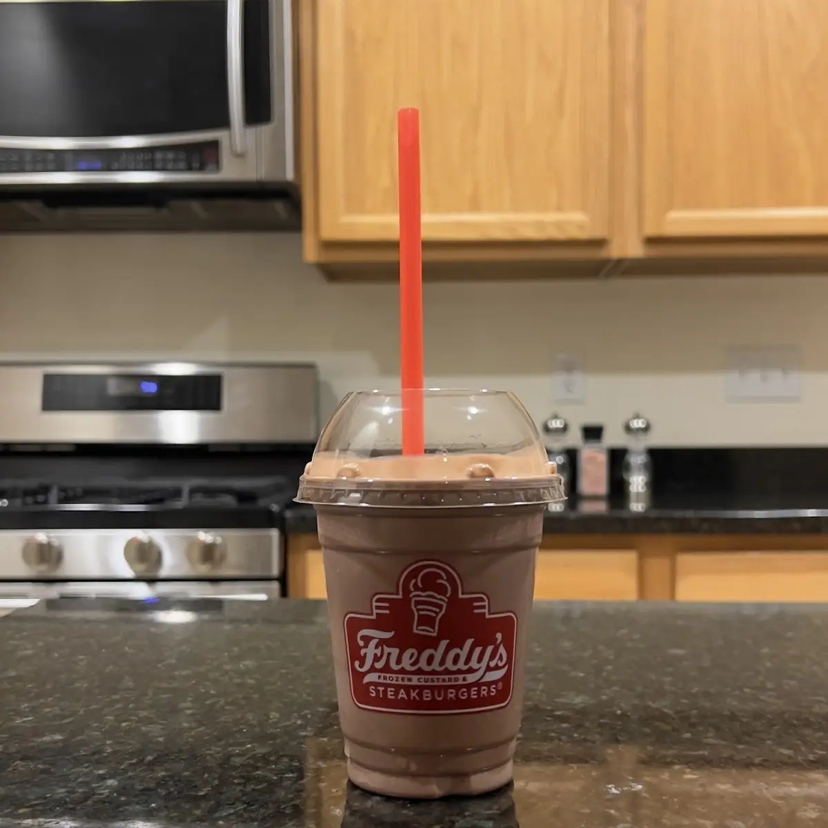 Large Chocolate Malt Shake