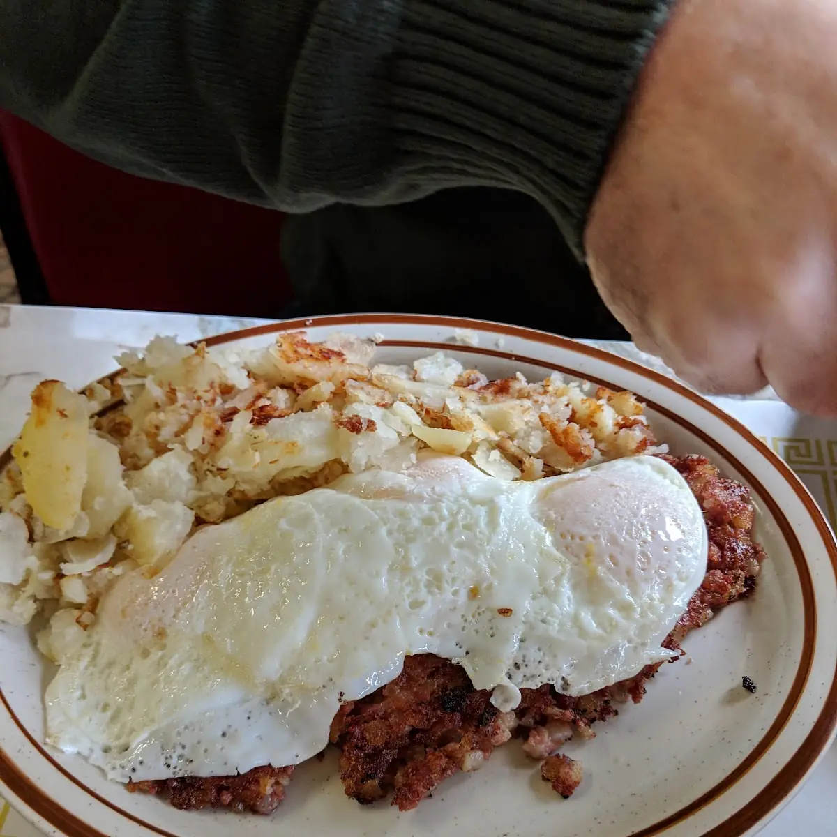 Eggs Bacon and Hash Browns