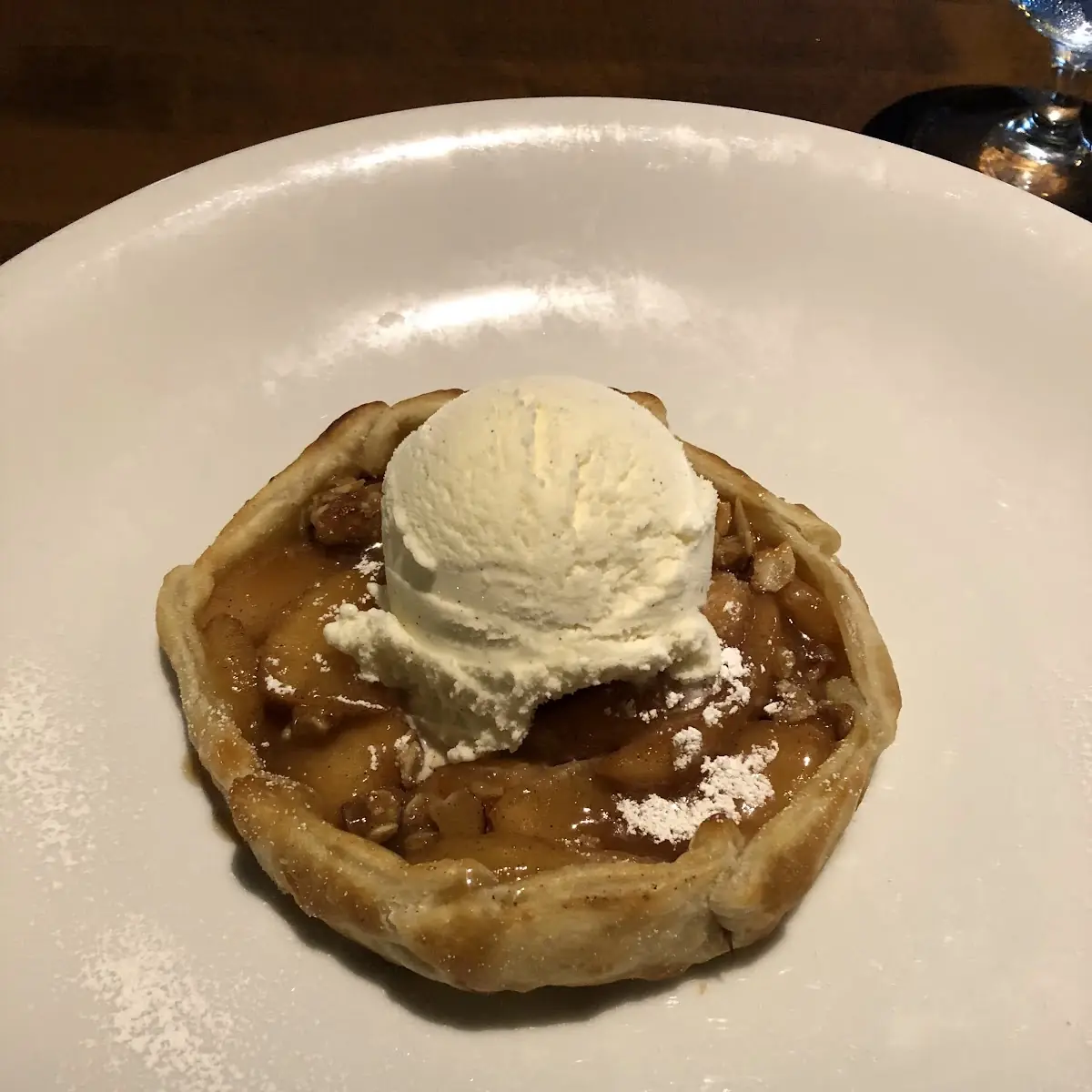 Apple Pie with Maple Ice Cream