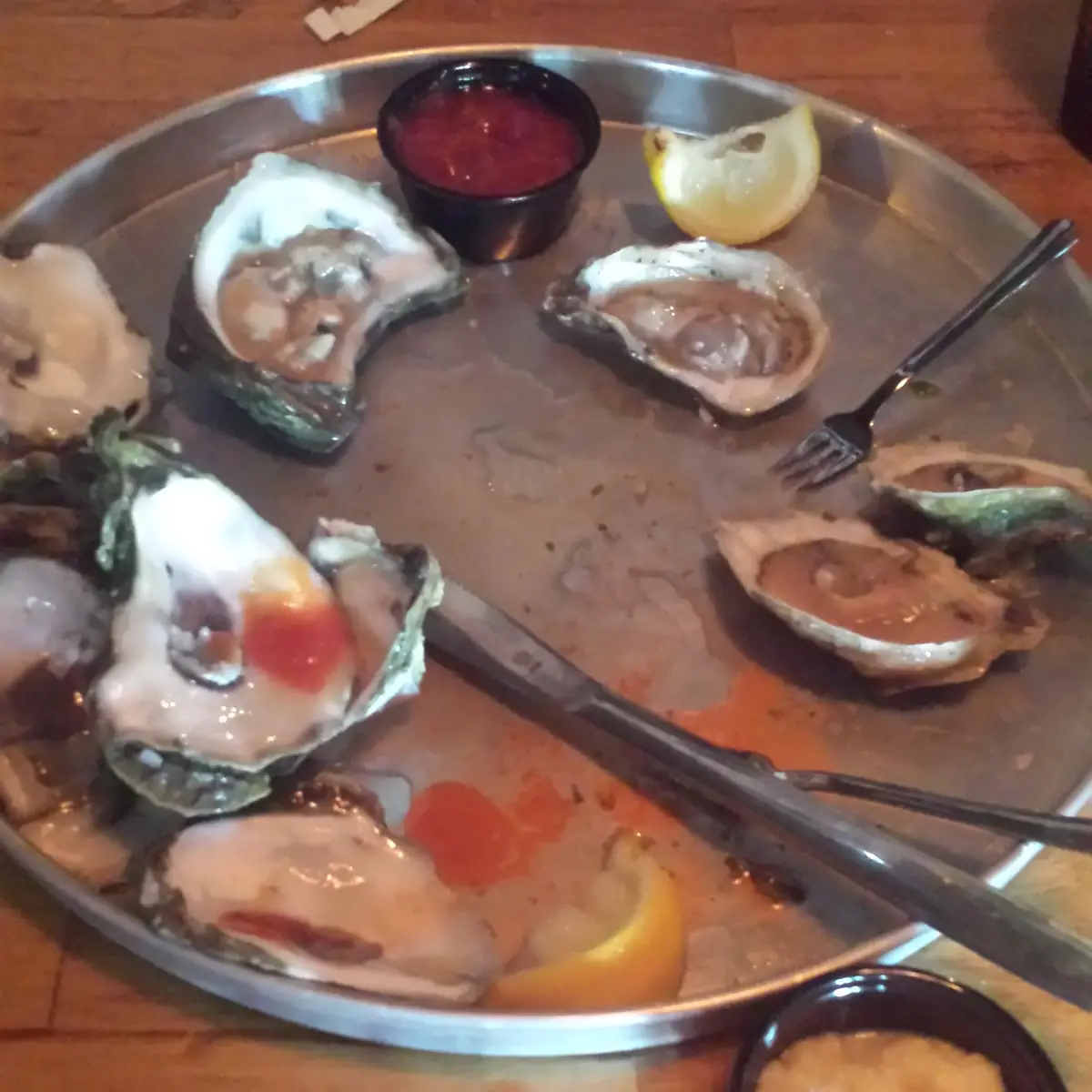 Raw Oysters