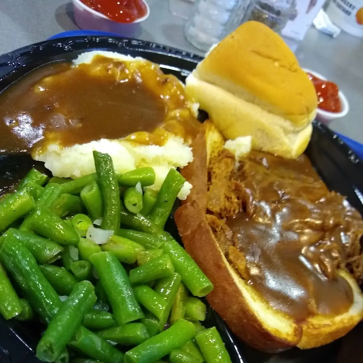 Hot Roast Beef Dinner