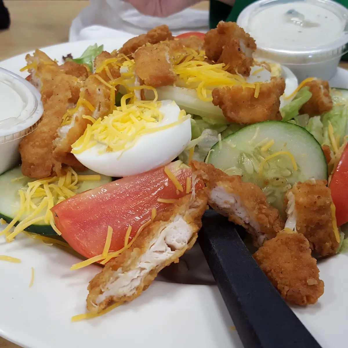 Crispy Chicken Salad