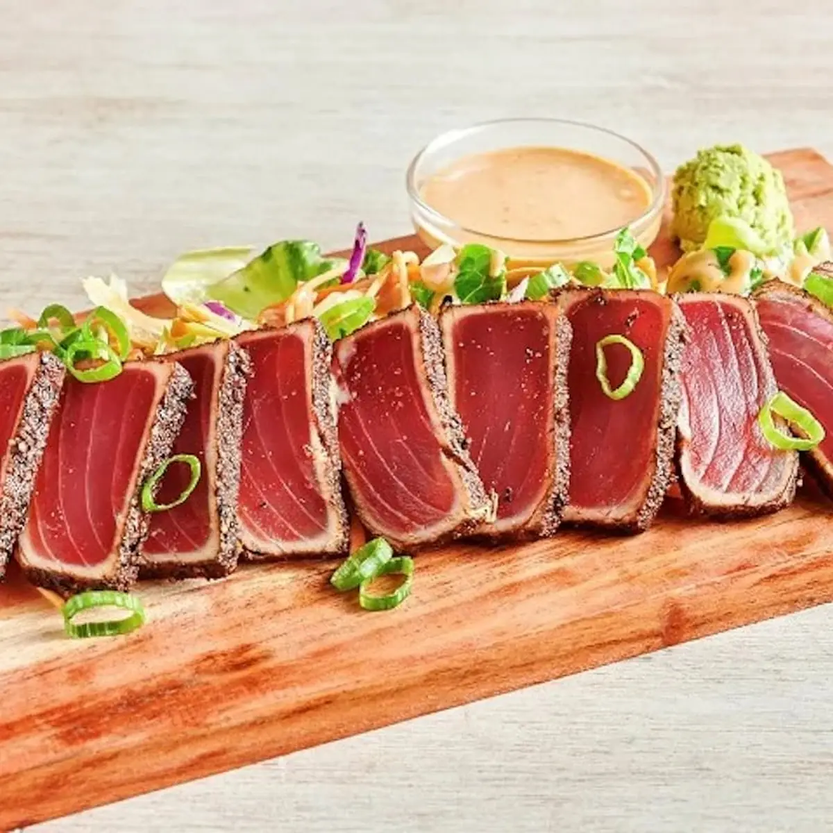 Seared Peppered Ahi