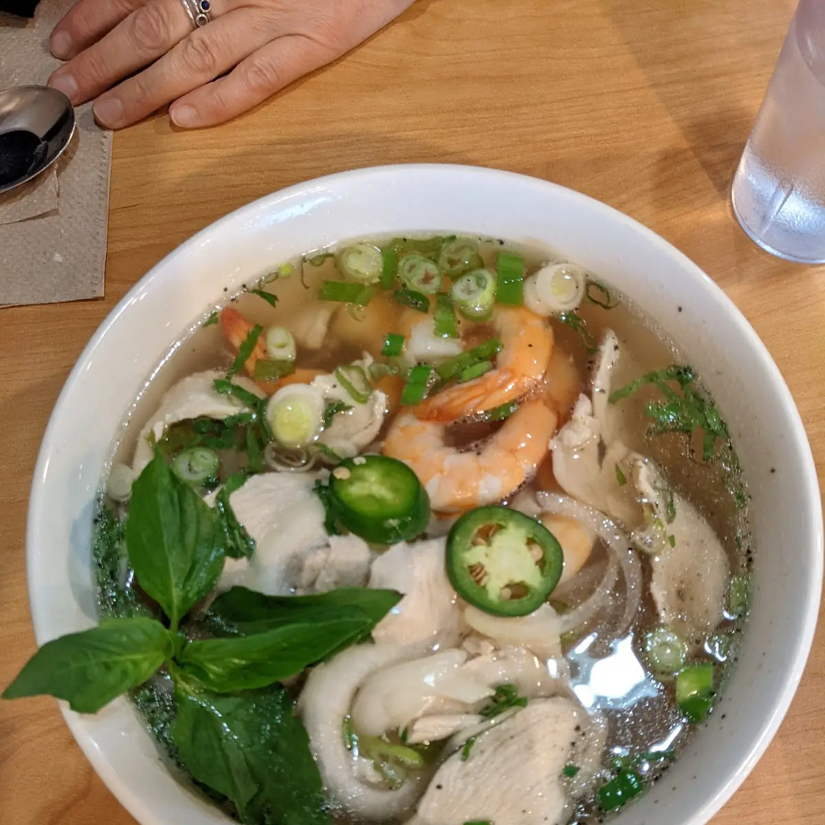Pho GA with Shrimp
