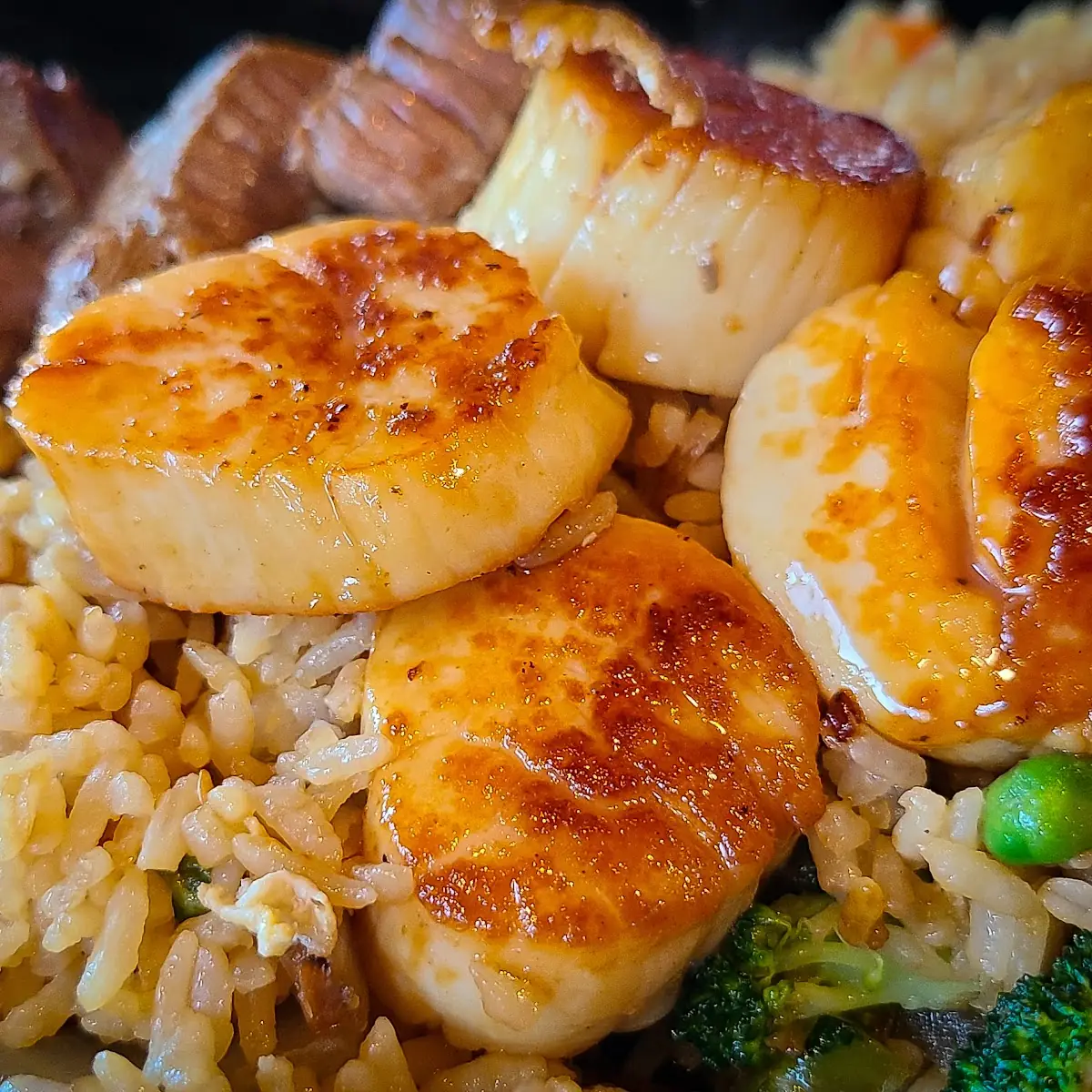 Fried Rice and Vegetables