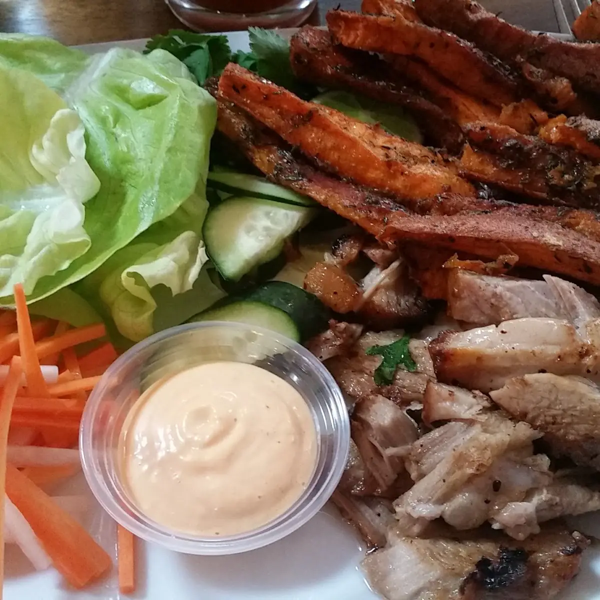 Pork Belly Lettuce Wraps