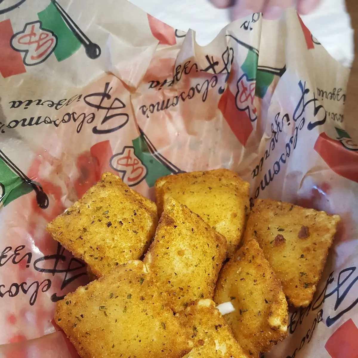 Fried Cheese Ravioli
