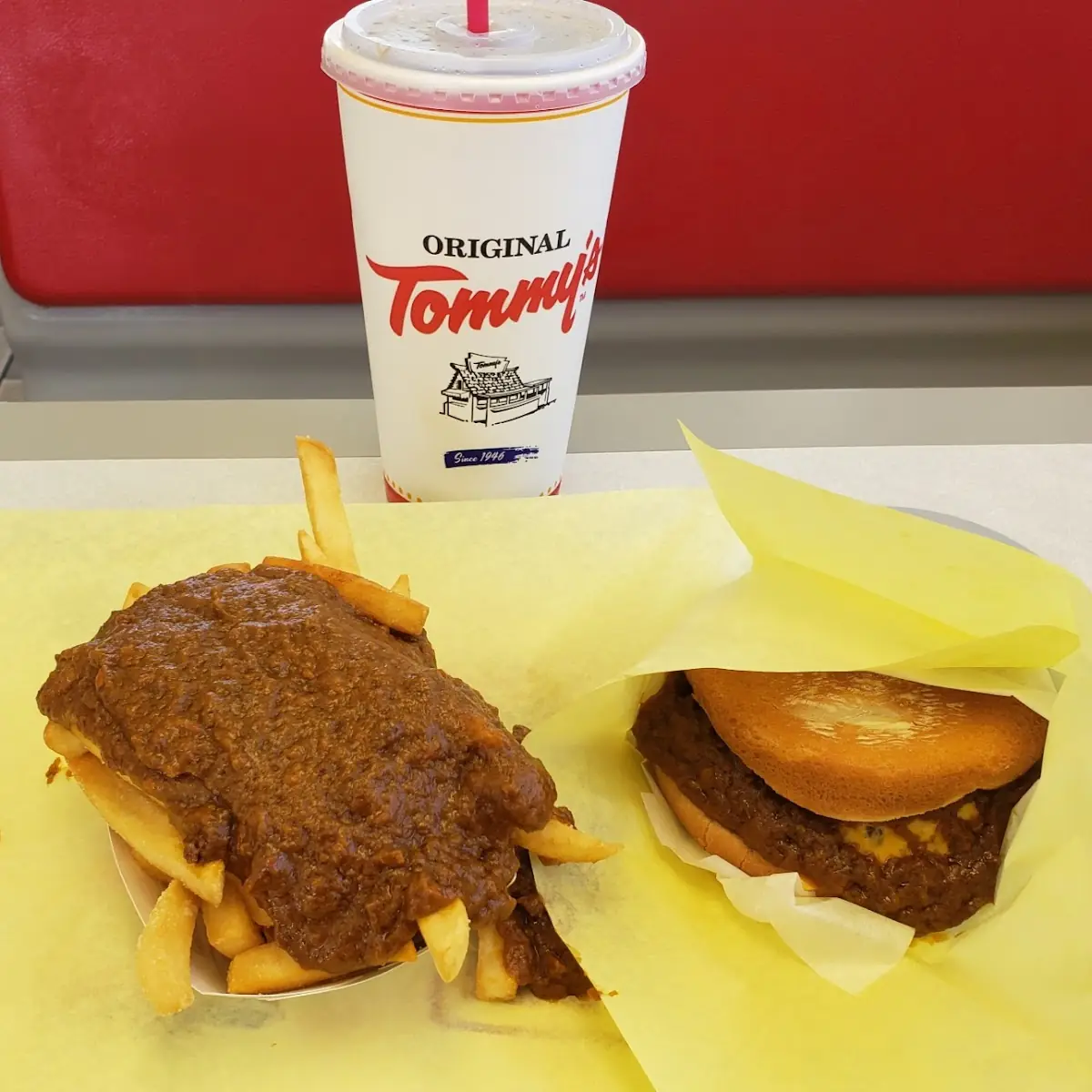 Chili Cheese Burger Chilli Fries