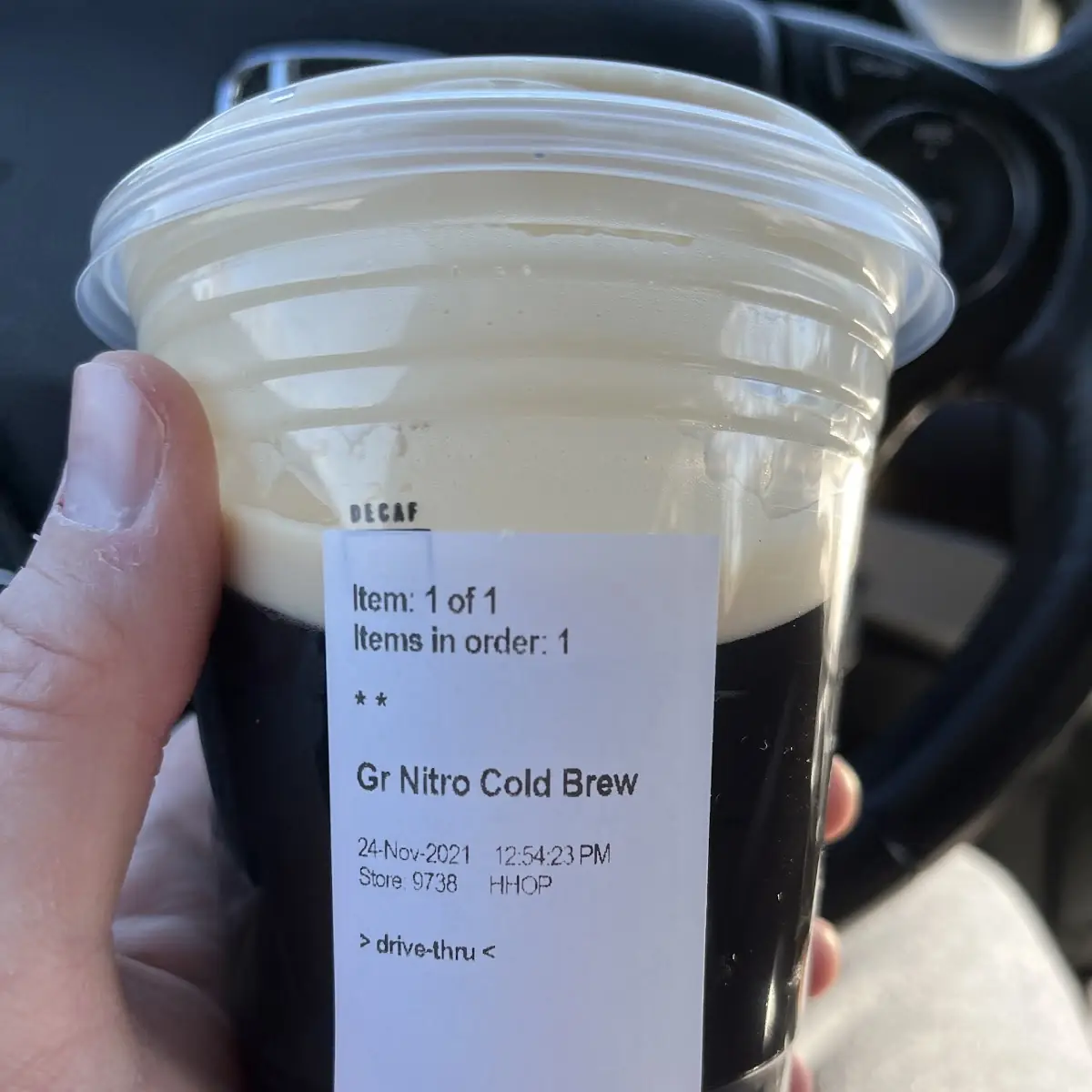 Cold Foam Cold Brew