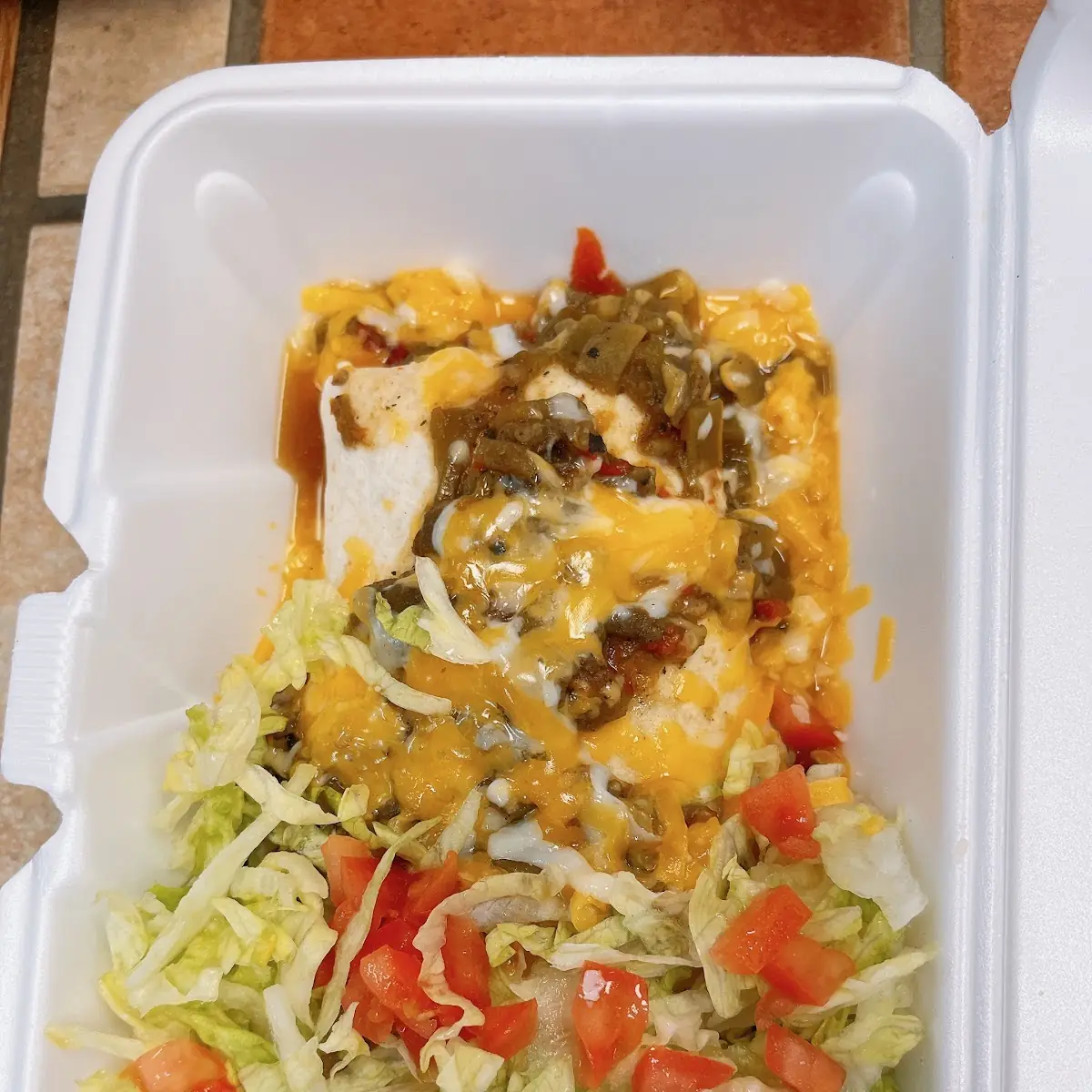 Carne Adovada Burrito