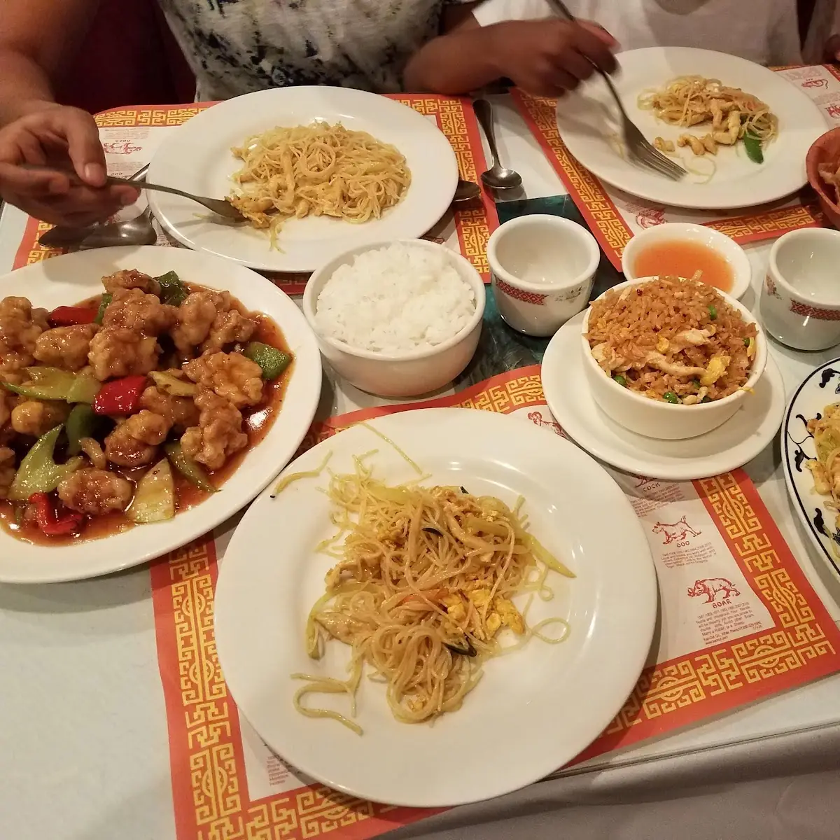 Singapore Rice Noodle Thai Green Curry