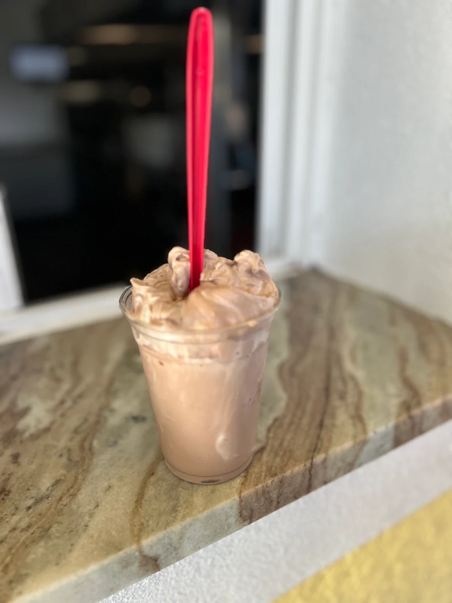 Reeces Cups in Swirl Soft Serve