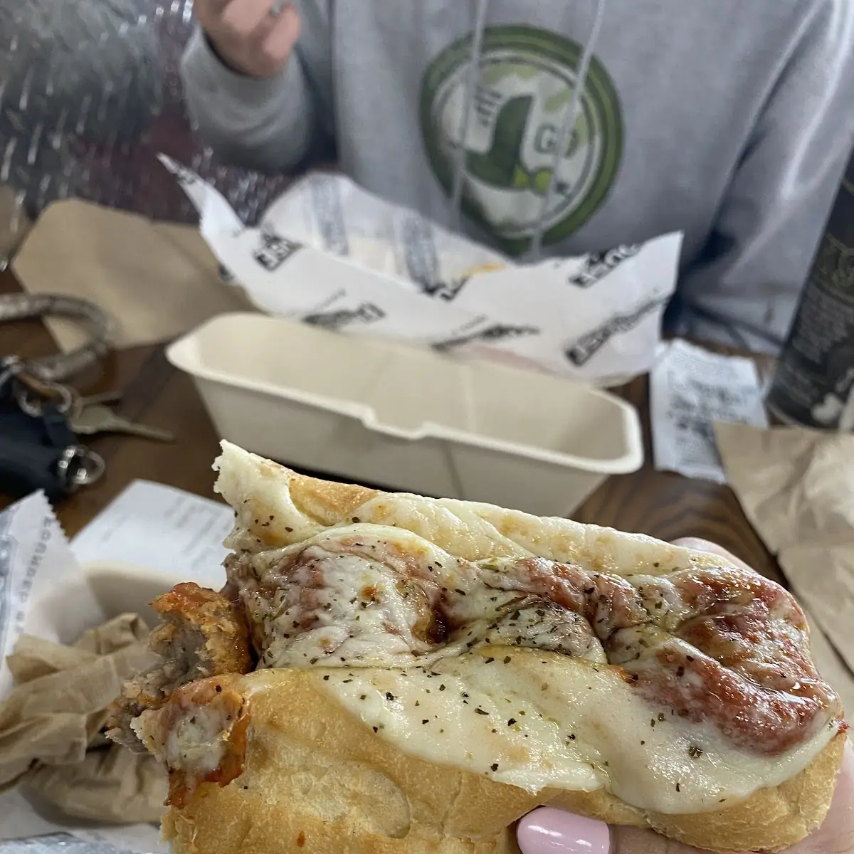 Pepperoni Pizza Meatball Sub