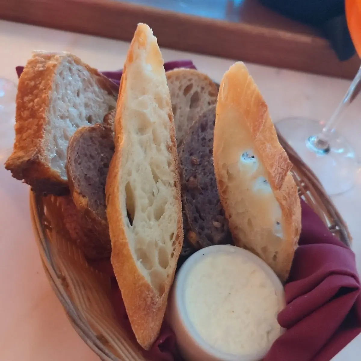Complementary Bread Basket