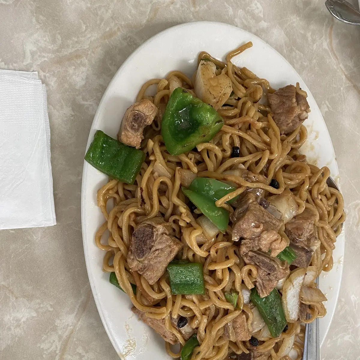 Spare Rib Chow Mein