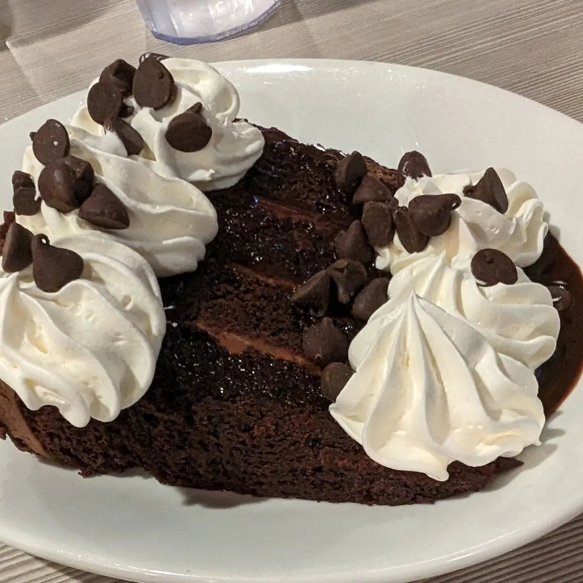Chocolate Cake Slice