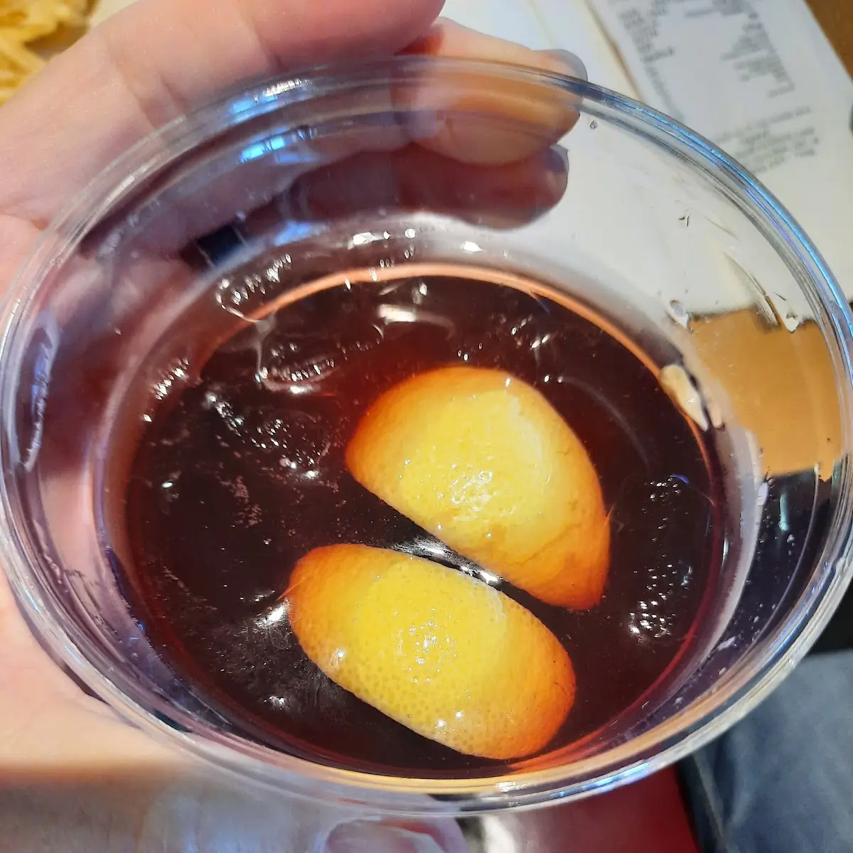Hibiscus Iced Tea with Lemon