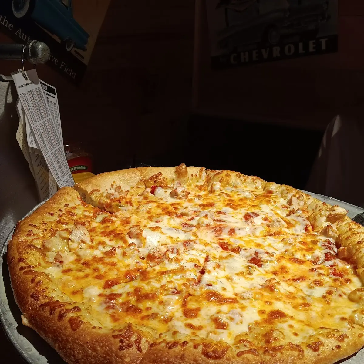 Buffalo Chicken Pizza
