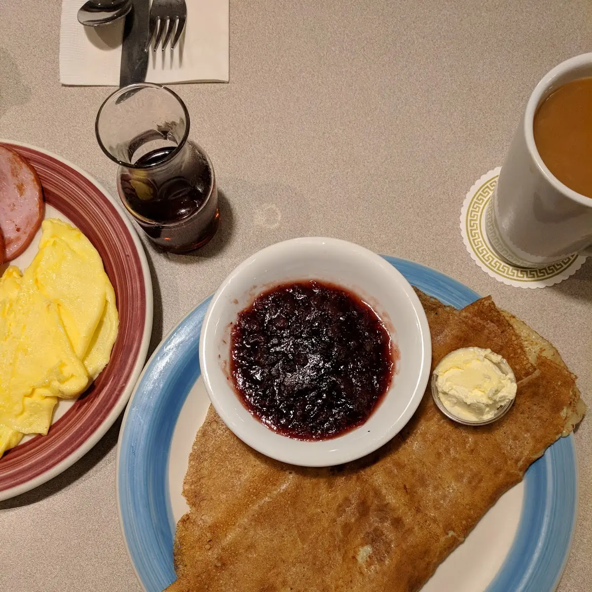 Swedish Pancake Combo