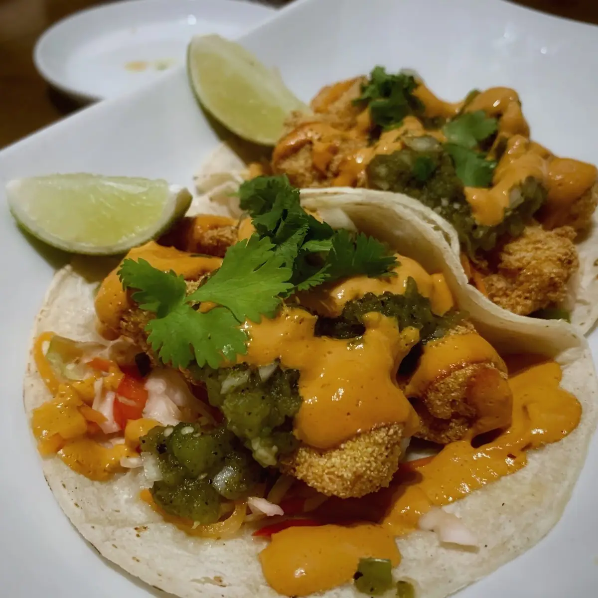 Cornmeal Crusted Fish Tacos