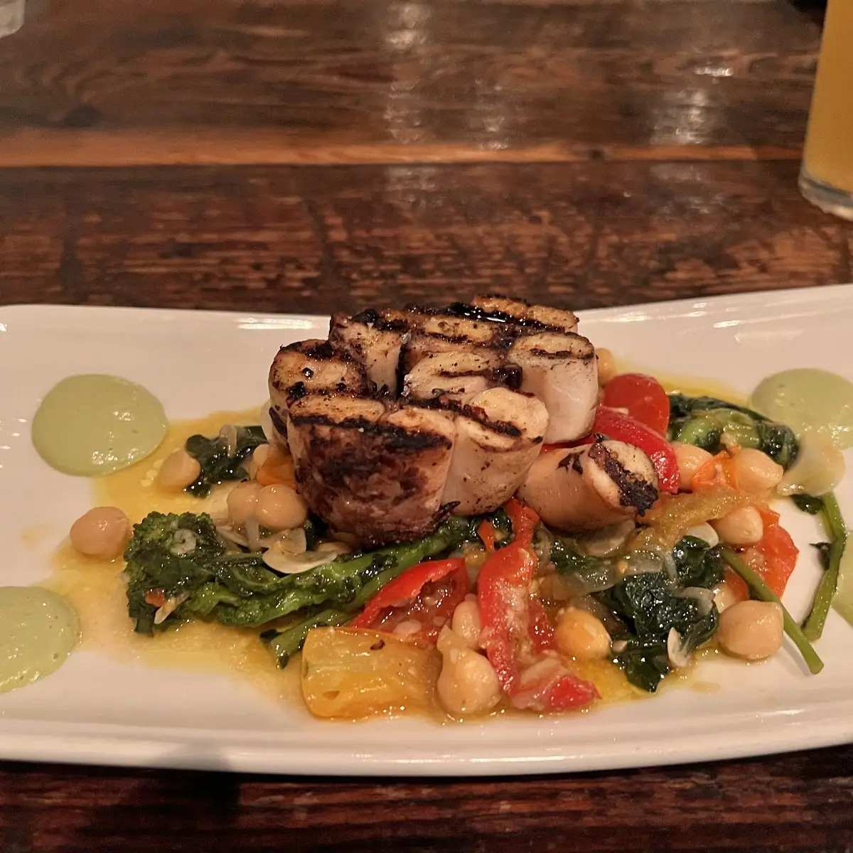 Wood Grilled Octopus